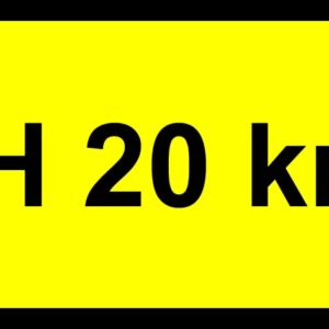 Dekal STH 20 km/h